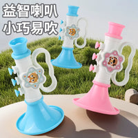 Mini Trumpet Toy for Kids, Durable Musical Instrument for Toddlers, Develops Lung Capacity