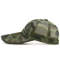 Men's Summer Breathable Mesh Sun Visor Baseball Cap with Extended Brim