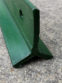 Triangular Iron Fence Post Solid Y-Type Pointed Steel Pipe for Garden and Breeding Support