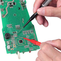 Multifunction Multimeter Test Leads Kit with Interchangeable Probes, Piercing Needles, and Alligator Clips for Auto Repair
