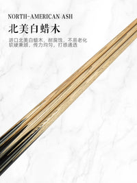 Billiard Cue Stick for Pool Hall Club Use, Chinese Eight Ball, English Snooker, One-Piece Full Cue