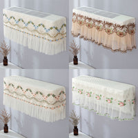 Lace Fabric Air Conditioner Dust Cover for Wall-Mounted Units