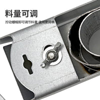Chicken Feeder Dispenser, Adjustable Flow, Stable Operation, Even Feeding for Poultry Farms