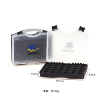 Wifreo Fly Tying Thread Spool Storage Box Organizer for 75D 100D 200D Tying Threads Large Capacity Portable Material Case