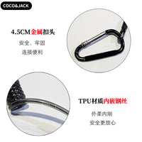 Retractable Anti-Loss Phone Lanyard with Steel Wire for Outdoor Use