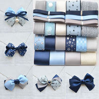 DIY Hair Bows and Clips Craft Kit with Ribbons and Accessories for Beginners