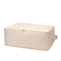 Large Capacity Waterproof Leather Moving Storage Bag with Compression
