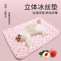 Pet Cooling Mat for Dogs and Cats, Scratch-Resistant Summer Ice Pad, Non-Slip Cooling Bed