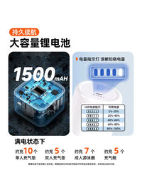 Portable Electric Air Pump for Outdoor Camping Inflatables and Storage Bags