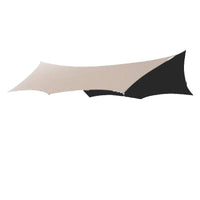 Outdoor Folding Tarp Sunshade Canopy for Camping and Picnics
