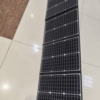 Portable 60W Foldable Monocrystalline Solar Panel for Outdoor Charging & Camping