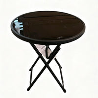 Outdoor Folding Chair, Patio Garden Balcony Cafe Chair, Waterproof Sunscreen