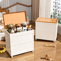 Large Capacity Household Storage Box with Lid for Clothes, Toys, and Home Organization