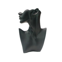 Mannequin Bust Jewelry Display Stand for Necklaces, Rings, and Accessories