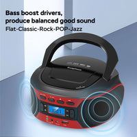 Multifunctional CD Player Stereo Bluetooth Speaker Radio All-in-One Home Music Player