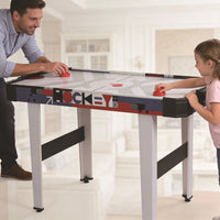 Air Hockey Table for Kids and Adults - Suspended Ice Hockey Game Machine