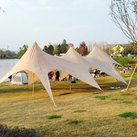 Portable Outdoor Camping Tarp Sun Shelter for Large Groups