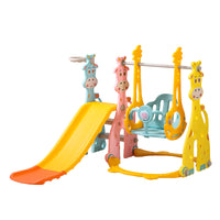 Kids Indoor Slide and Swing Set Toddler Play Toy