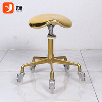 Hair Salon Swivel Stool with Wheels, Adjustable Hydraulic Barber Chair for Stylists