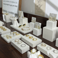 Jewelry Display Stand for Earrings Necklaces Rings - Showcase Countertop Organizer