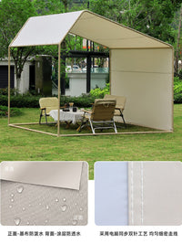 Slanted Roof Outdoor Stall Canopy Tent Top Cover for Market Events