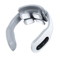 Smart Pulse Neck Massager with Heat Therapy for Cervical Spine Relief