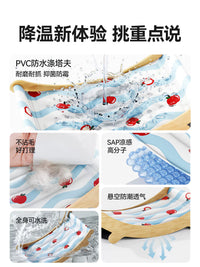 Pet Cooling Mat Lounger for Cats and Small Dogs, Scratch-Resistant Summer Ice Pad Bed