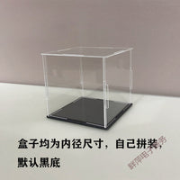Acrylic Clear Display Case for Building Blocks, Toy Figures, and Racing Models - Dustproof Multi-layer Storage Box