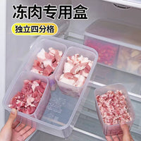 Food Grade Refrigerator Freezer Storage Containers with Lids for Meat and Meal Prep