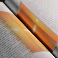 Translucent Acrylic Bookmark Set, Aesthetic INS Style Gift for Friends