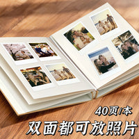 DIY Self-Adhesive Photo Album, Double-Sided Pages, 40 Pages, Scrapbook for Couples and Memories