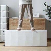 Slim Gap Storage Cabinet with Drawers for Bathroom Kitchen Refrigerator Side