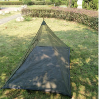 Portable Outdoor Camping Mosquito Net Tent with Zipper Door for Travel and Hiking