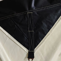 Thickened Blackout Tarp for Outdoor Shade and Rain Protection