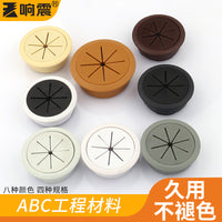 Desk Cable Grommet, Round Wire Organizer for Office Desks, Cable Management Port Cover