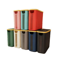 Waterproof Fabric Toilet Paper Storage Basket Dustproof Tissue Holder for Bathroom
