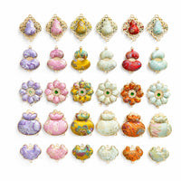 High-Quality Song Brocade Gourd Keychain Pendant