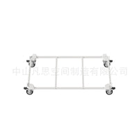 Pet Cage Base with Wheels and Overlap Buckles for Small Animals