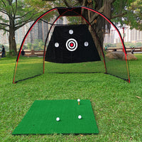 Golf Hitting Mat for Indoor Outdoor Practice, Driving Range Training Aid