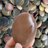 Natural Flat Black River Rocks for Painting & DIY Crafts, Engraving Stones for Kids & Adults