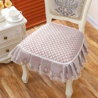 European Style Dining Chair Cushion Set, Non-Slip Seat Pads for Home Dining Chairs