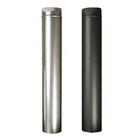 Fireplace Wood Stove Flue Pipe - 304 Stainless Steel Chimney Liner for Wood Burning Stoves