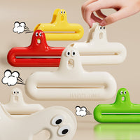 Cartoon Food Bag Sealing Clips for Kitchen Pantry, Moisture-proof Snack Sealers