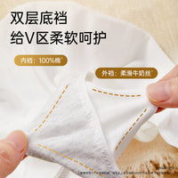 Ankexin Milk Silk Disposable Underwear for Women, Travel-Friendly Individually Wrapped