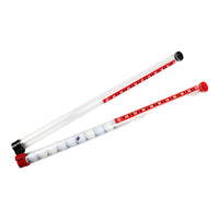 Golf Ball Pick-Up Tube Transparent Plastic Retriever for Driving Range Practice
