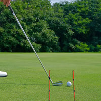 Golf Alignment Stick Foldable Putting Aid Swing Trainer for Beginners