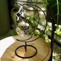 Crystal Ball Display Stand Metal Base for Desktop Decor