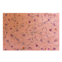 Handmade Botanical Petal Paper for Crafts, Lanterns, Bookmarks, and Gift Wrapping