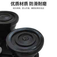 Anti-Slip Rubber Cane Tips for Quad and Tripod Walking Sticks, Multi-Size Bases