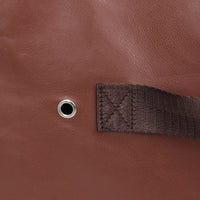Large Capacity Waterproof Leather Moving Storage Bag with Compression